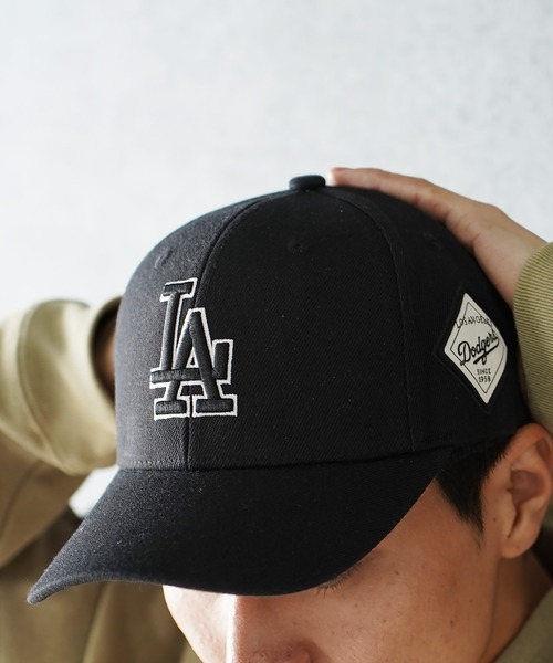 MLB（メジャーリーグベースボール）の「【日本未発売/WEB限定】MLB Korea(エムエルビーコリア)/ダイヤモンド刺繍ロゴパッチボールキャップ（キャップ・レディース・ブラック系2/ブラック系4/グレー/ブルー/ホワイト/ブラック系1/ブラック系3/ベージュ・FREE）」の16枚目の写真