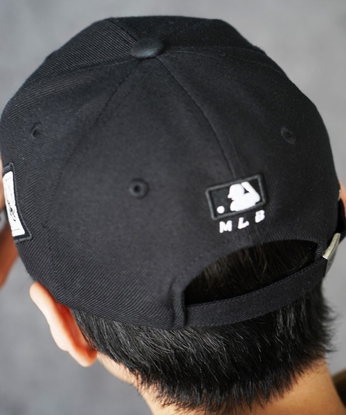 MLB（メジャーリーグベースボール）の「【日本未発売/WEB限定】MLB Korea(エムエルビーコリア)/ダイヤモンド刺繍ロゴパッチボールキャップ（キャップ・レディース・ブラック系2/ブラック系4/グレー/ブルー/ホワイト/ブラック系1/ブラック系3/ベージュ・FREE）」の17枚目の写真