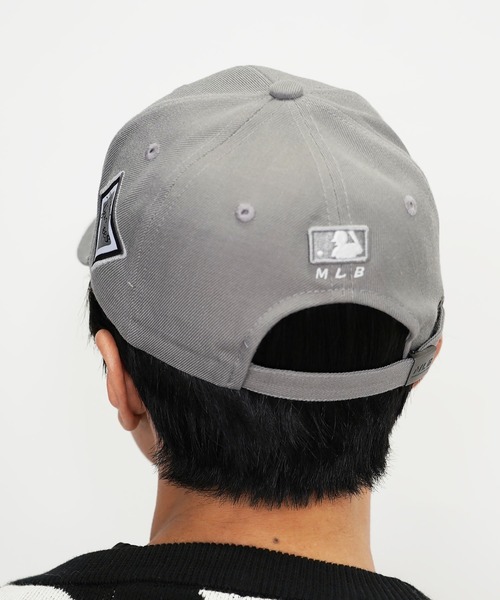 MLB（メジャーリーグベースボール）の「【日本未発売/WEB限定】MLB Korea(エムエルビーコリア)/ダイヤモンド刺繍ロゴパッチボールキャップ（キャップ・レディース・ブラック系2/ブラック系4/グレー/ブルー/ホワイト/ブラック系1/ブラック系3/ベージュ・FREE）」の22枚目の写真