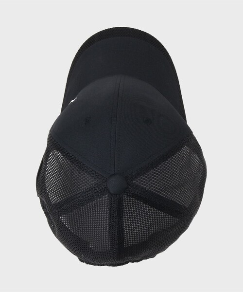 adabat（アダバット）の「ラウンディッシュメッシュキャップ（キャップ・メンズ・ブラック/ホワイト/ベージュ・00）」の6枚目の写真