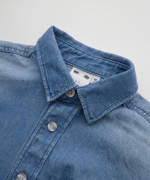 ブラウス シャツ DENIM 2WAY SHIRT レディース セール】DENIM 2WAY SHIRT（シャツ/ブラウス）｜X-girl