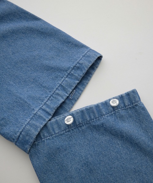 セール】DENIM 2WAY SHIRT（シャツ/ブラウス）｜X-girl