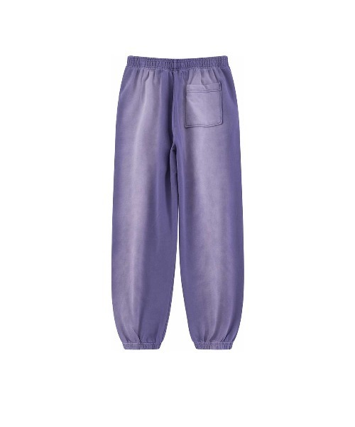 WOKE EDGE（ウォークエッジ）の「スウェットパンツ｜Faded Enbroidery Sweat Pants｜WOKE EDGE（スウェットパンツ・メンズ・パープル/ブラック・M/L/XL）」の11枚目の写真
