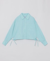 MACKINTOSH PHILOSOPHY（ﾏｯｷﾝﾄｯｼｭ ﾌｨﾛｿﾌｨｰ）の「GREY LABEL サイドリボンクロップドシャツ（シャツ/ブラウス）」