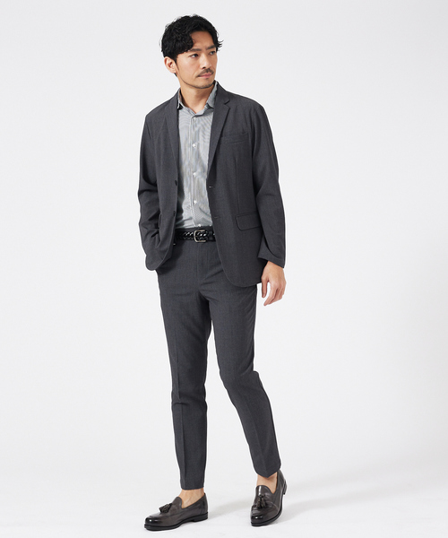 ABAHOUSE GRAY(アバハウスグレイ)の「トリコットサッカー 半袖シャツ(シャツ/ブラウス・メンズ・ブルー系その他/ブラック/ネイビー/ホワイト・44/50/48/46)」の20枚目の写真