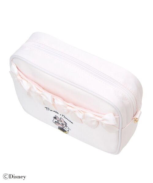 Maison de FLEUR（メゾンドフルール）の「Minnie Mouse/リボンショルダーバッグ（ショルダーバッグ・レディース・ライトピンク/アイボリー・FREE）」の13枚目の写真