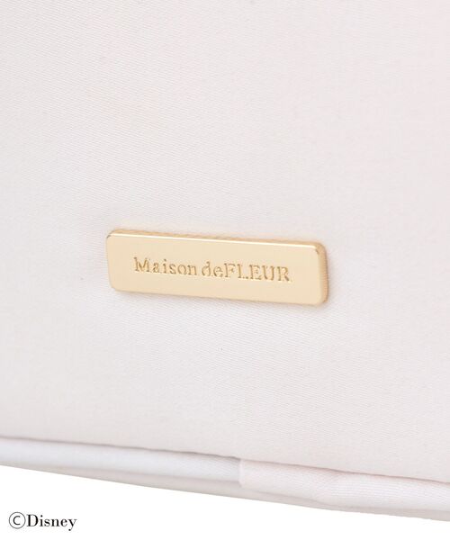 Maison de FLEUR（メゾンドフルール）の「Minnie Mouse/リボンショルダーバッグ（ショルダーバッグ・レディース・ライトピンク/アイボリー・FREE）」の15枚目の写真