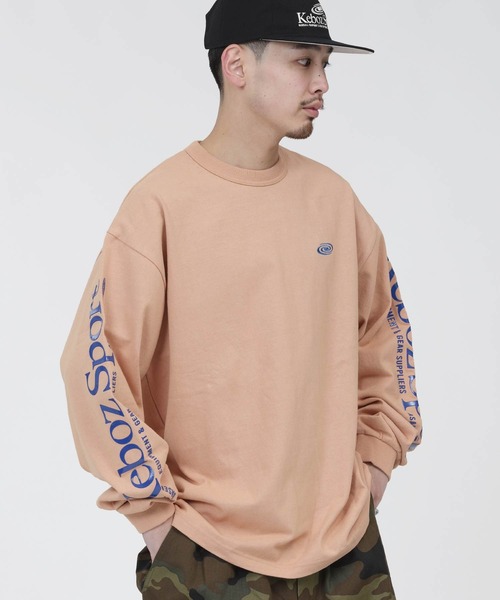 KEBOZ（ケボズ）の「GR2 L/S TEE（Tシャツ/カットソー・メンズ・グレー/ブラック/オレンジ/ホワイト・S/M/L/XL/2XL）」の4枚目の写真