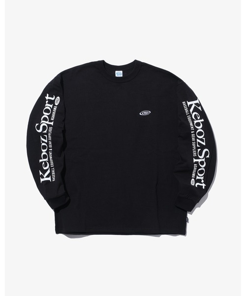KEBOZ（ケボズ）の「GR2 L/S TEE（Tシャツ/カットソー・メンズ・グレー/ブラック/オレンジ/ホワイト・S/M/L/XL/2XL）」の2枚目の写真