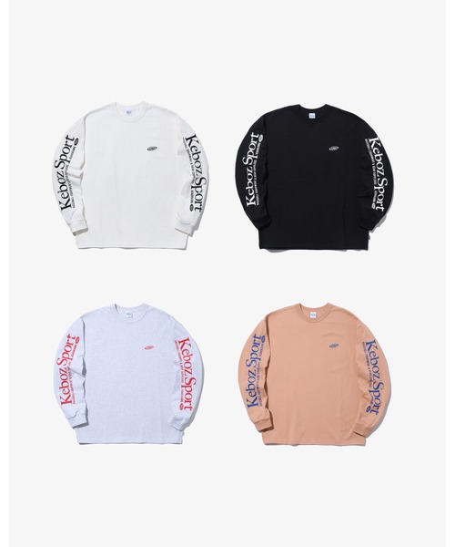 KEBOZ（ケボズ）の「GR2 L/S TEE（Tシャツ/カットソー・メンズ・グレー/ブラック/オレンジ/ホワイト・S/M/L/XL/2XL）」の6枚目の写真