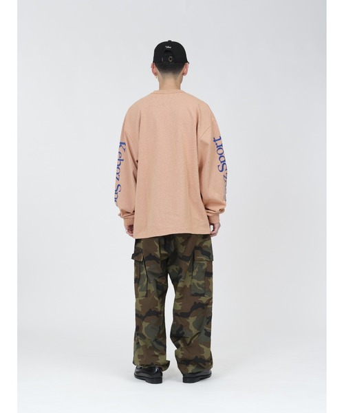 KEBOZ（ケボズ）の「GR2 L/S TEE（Tシャツ/カットソー・メンズ・グレー/ブラック/オレンジ/ホワイト・S/M/L/XL/2XL）」の5枚目の写真