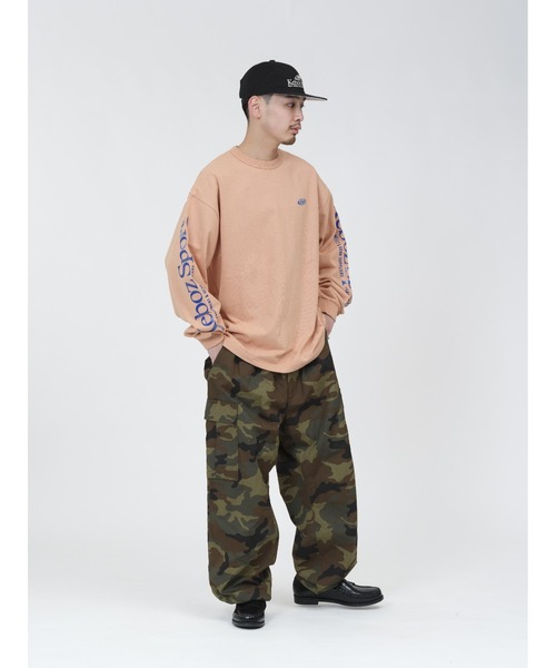 KEBOZ（ケボズ）の「GR2 L/S TEE（Tシャツ/カットソー・メンズ・グレー/ブラック/オレンジ/ホワイト・S/M/L/XL/2XL）」の16枚目の写真