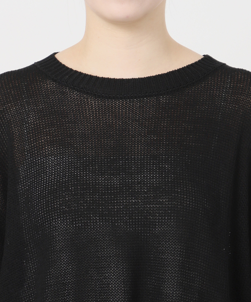 Spick&Span ルーズコットンテープヤーンニット Spick & Span｜ルーズコットンテープヤーンニット | Rakuten