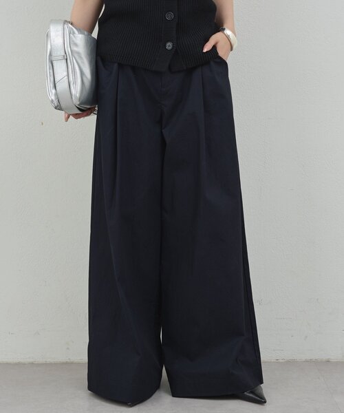 GALLARDAGALANTE（ガリャルダガランテ）の「タックウェザーパンツ（その他パンツ・レディース・ベージュ/ブラック/ネイビー・0/1）」の3枚目の写真