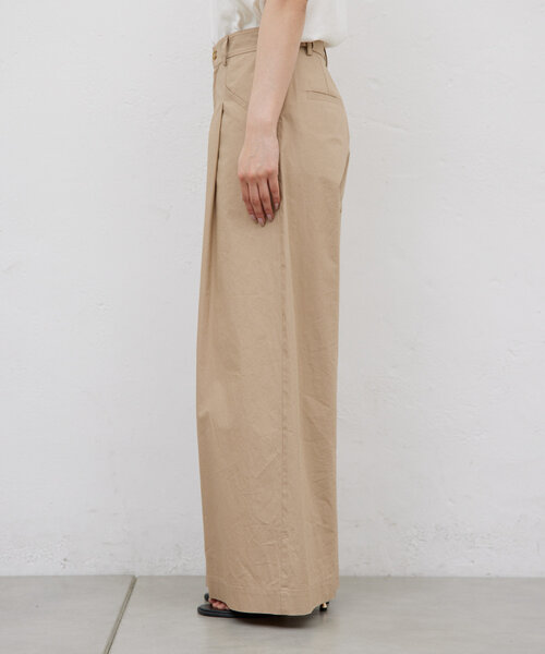 GALLARDAGALANTE（ガリャルダガランテ）の「タックウェザーパンツ（その他パンツ・レディース・ベージュ/ブラック/ネイビー・0/1）」の17枚目の写真