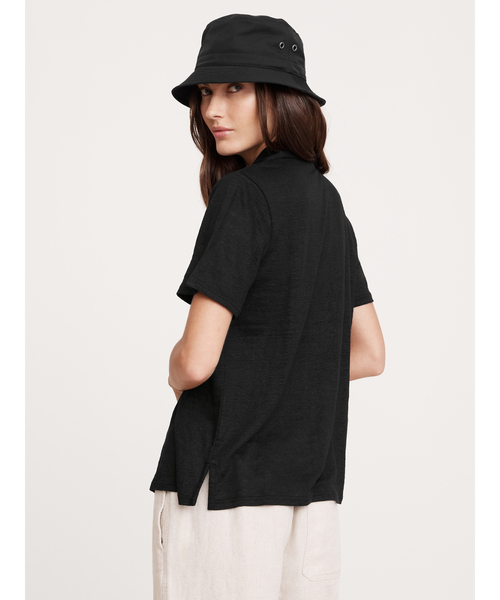 Banana Republic(バナナリパブリック)の「リネン リゾートシャツ(シャツ/ブラウス・レディース・ブラック/ホワイト/ピンク/ブルー・XS/M/L/S)」の7枚目の写真