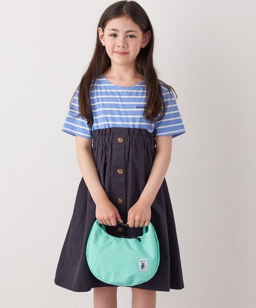 SHIPS any別注】COBMASTER: バナナ ショルダー 2WAY バッグ<KIDS