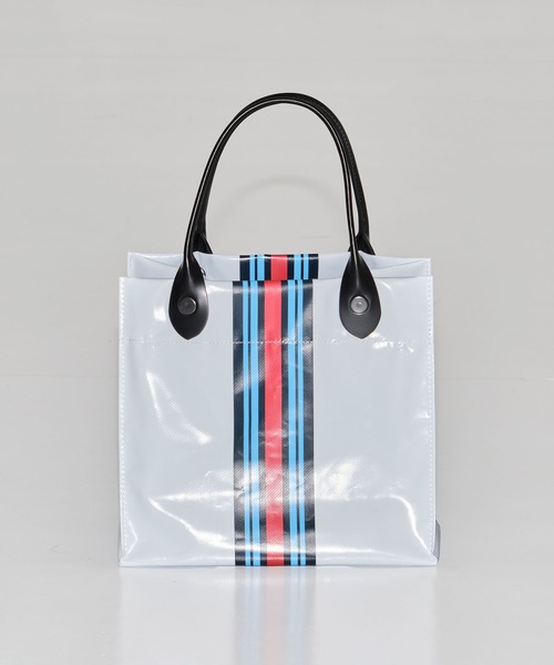 TOGA（トーガ）の「【TOGA/トーガ】Logo tote bag small/スモールロゴトートバッグ（トートバッグ・レディース・ホワイト/グリーン・FREE）」の20枚目の写真