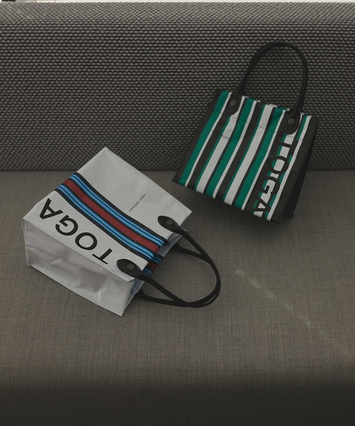 TOGA/トーガ】Logo tote bag small/スモールロゴトートバッグ