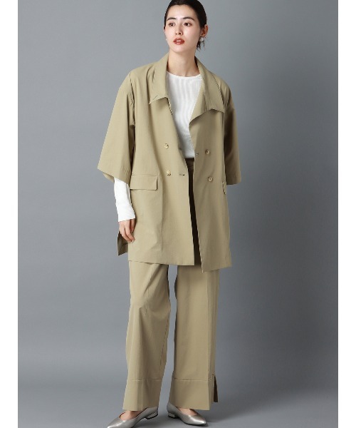 CIS.(シス)の「CIS. ライトウェイトシャツジャケット ウォッシャブル(その他アウター・レディース・ホワイト系/オリーブ系・36(7号)/38(9号))」の17枚目の写真