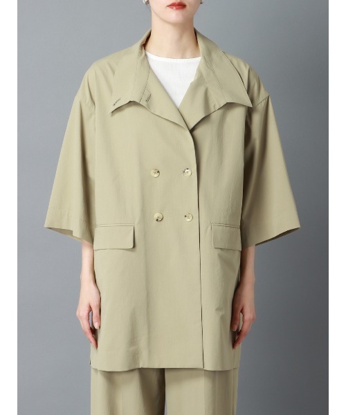 CIS.(シス)の「CIS. ライトウェイトシャツジャケット ウォッシャブル(その他アウター・レディース・ホワイト系/オリーブ系・36(7号)/38(9号))」の20枚目の写真