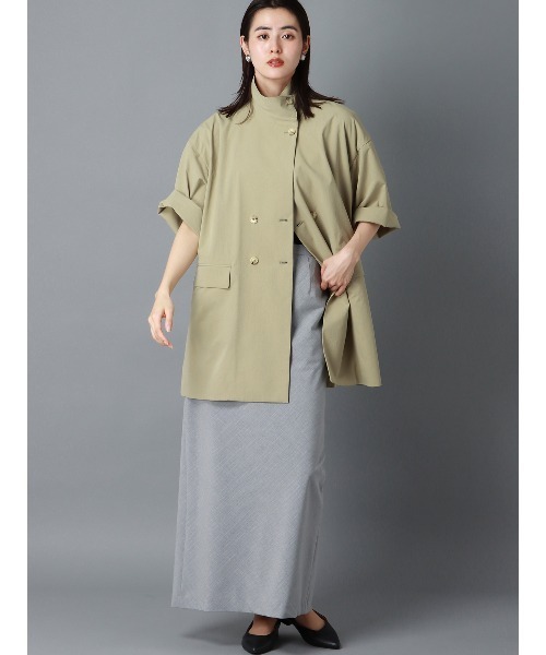 CIS.(シス)の「CIS. ライトウェイトシャツジャケット ウォッシャブル(その他アウター・レディース・ホワイト系/オリーブ系・36(7号)/38(9号))」の19枚目の写真