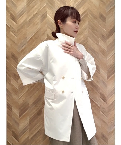 CIS.(シス)の「CIS. ライトウェイトシャツジャケット ウォッシャブル(その他アウター・レディース・ホワイト系/オリーブ系・36(7号)/38(9号))」の6枚目の写真