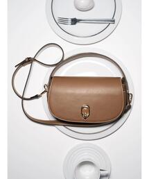 Te chichi | ブラウン ラウンドショルダー《2025spring catalog item》(ハンドバッグ)