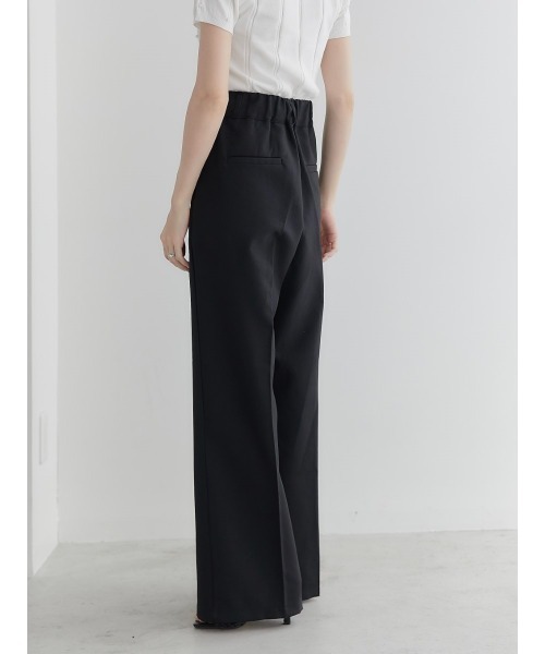 amel(エイメル)の「ダブルタックロングパンツ/ブラック(デニムパンツ・レディース・ブラック・FREE)」の10枚目の写真