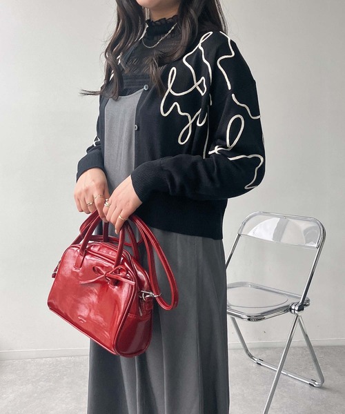 極美品★Valentino ヴァレンチノ 2020年製 ロゴ刺繍入り 花柄レース切替 Vネック 長袖 カーディガン ブラック XS 伊製 正規品 レディース 極美品☆Valentino ヴァレンチノ 2020年製 ロゴ刺繍入り 花柄