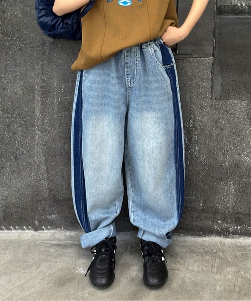 aimoha(アイモハ)の「【aimoha-KIDS-】デニムパンツ(デニムパンツ・キッズ・ブルー・110/120/130/140/150/160)」の5枚目の写真
