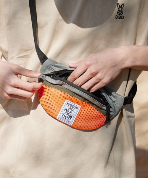 DOD（ディーオーディー）の「【DOD別注】トビダセポケッツ（トートバッグ・レディース・グレー/ブラック・ONE SIZE）」の3枚目の写真