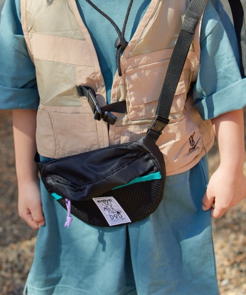 DOD（ディーオーディー）の「【DOD別注】トビダセポケッツ（トートバッグ・レディース・グレー/ブラック・ONE SIZE）」の7枚目の写真