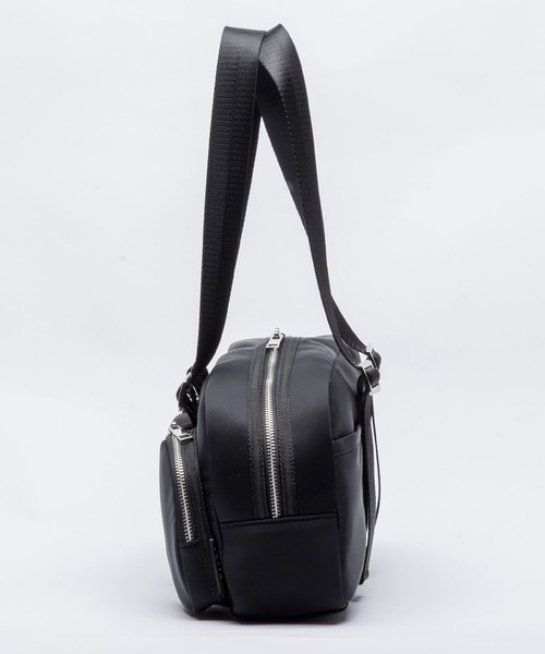 EDITA.（エディータ）の「Rectangle pockets handbag　ショルダーバッグ / 横長（ハンドバッグ・レディース・ブラック/ライトグレー・FREE）」の3枚目の写真