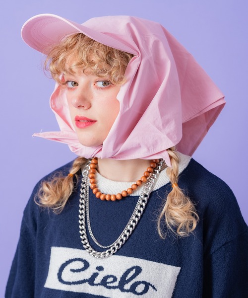 HM x MAGDA BUTRYM 即完売のスカーフキャップ HM x MAGDA BUTRYM 即完売の