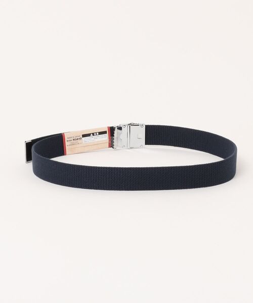 FORECAST(フォーキャスト)の「【FORECAST】メンGI シルバーバックルベルト RB 32MM 001/002(ベルト・メンズ・ベージュ/ネイビー/ブラック/グリーン・M/L)」の5枚目の写真