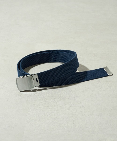 FORECAST(フォーキャスト)の「【FORECAST】メンGI シルバーバックルベルト RB 32MM 001/002(ベルト・メンズ・ベージュ/ネイビー/ブラック/グリーン・M/L)」の4枚目の写真