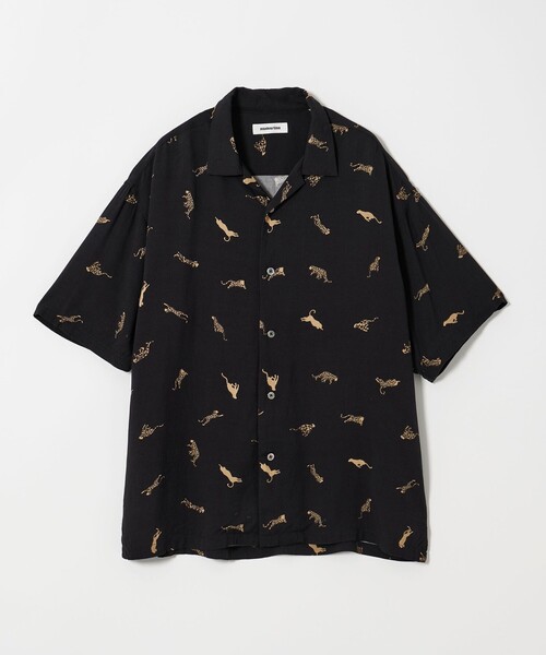 MONKEY TIME(モンキータイム)の「<PARIS AUTHENTIQUE × monkey time> プリント オープンカラー シャツ(シャツ/ブラウス・メンズ・ダークブラウン/ブラック・L/M/S/XL)」の14枚目の写真