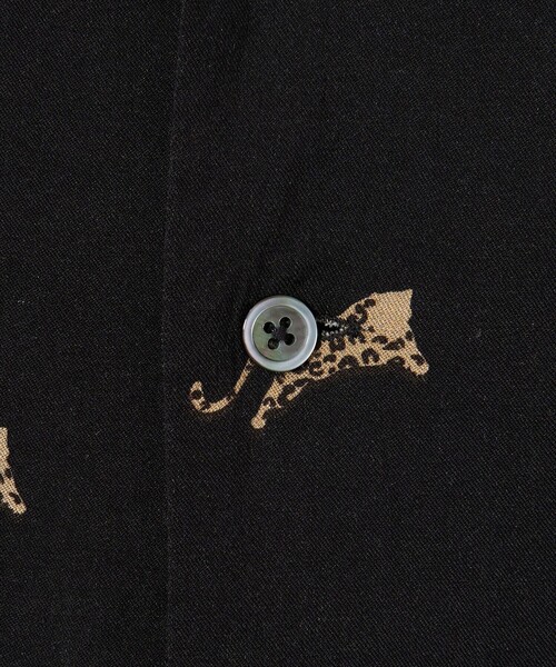 MONKEY TIME(モンキータイム)の「<PARIS AUTHENTIQUE × monkey time> プリント オープンカラー シャツ(シャツ/ブラウス・メンズ・ダークブラウン/ブラック・L/M/S/XL)」の20枚目の写真