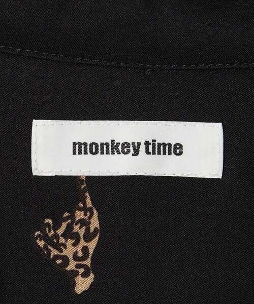 MONKEY TIME(モンキータイム)の「<PARIS AUTHENTIQUE × monkey time> プリント オープンカラー シャツ(シャツ/ブラウス・メンズ・ダークブラウン/ブラック・L/M/S/XL)」の21枚目の写真