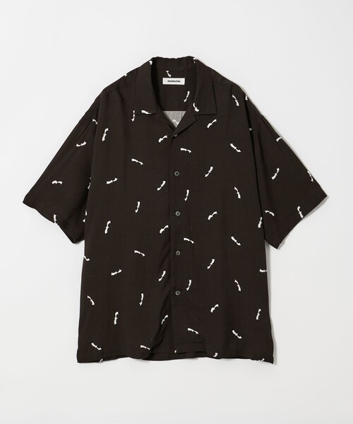 PARIS AUTHENTIQUE × monkey time＞ プリント オープンカラー