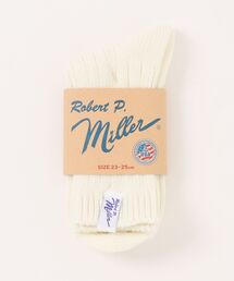 MILLER（ミラー）の「【Robert P. Miller】1Pクルーソックス 23～25cm 347C（ソックス/靴下・メンズ）」