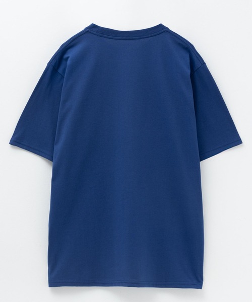 Mac-House（マックハウス）の「T-GRAPHICS ストリートロゴプリント半袖Ｔシャツ（Tシャツ/カットソー・メンズ・ブルー/ブラック/オートミール/イエロー/パープル・S/M/L/XL）」の13枚目の写真