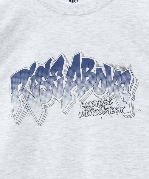 Mac-House（マックハウス）の「T-GRAPHICS ストリートロゴプリント半袖Ｔシャツ（Tシャツ/カットソー・メンズ・ブルー/ブラック/オートミール/イエロー/パープル・S/M/L/XL）」の11枚目の写真