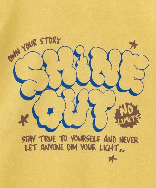 Mac-House（マックハウス）の「T-GRAPHICS ストリートロゴプリント半袖Ｔシャツ（Tシャツ/カットソー・メンズ・ブルー/ブラック/オートミール/イエロー/パープル・S/M/L/XL）」の20枚目の写真