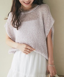 La boutique BonBon ラメポロニット ピンク【完売品】 miki監修・WEB限定カラーあり】きらきらニット | La boutique