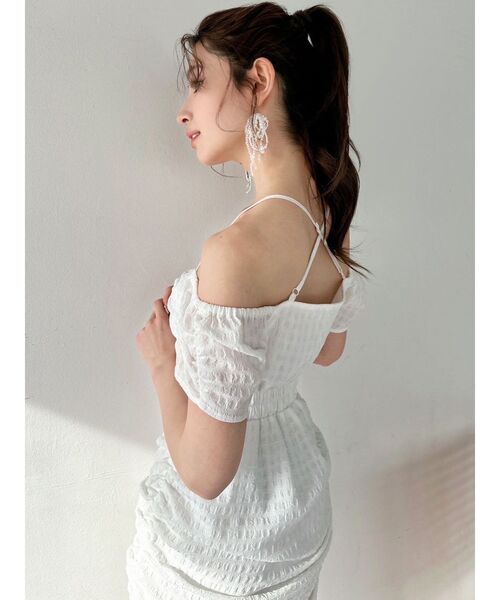 RESEXXY(リゼクシー)の「ボリュームクリアビーズピアス(ピアス(両耳用)・レディース・クリア・FREE)」の3枚目の写真