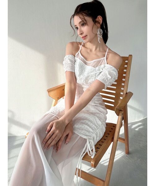 RESEXXY(リゼクシー)の「ボリュームクリアビーズピアス(ピアス(両耳用)・レディース・クリア・FREE)」の4枚目の写真