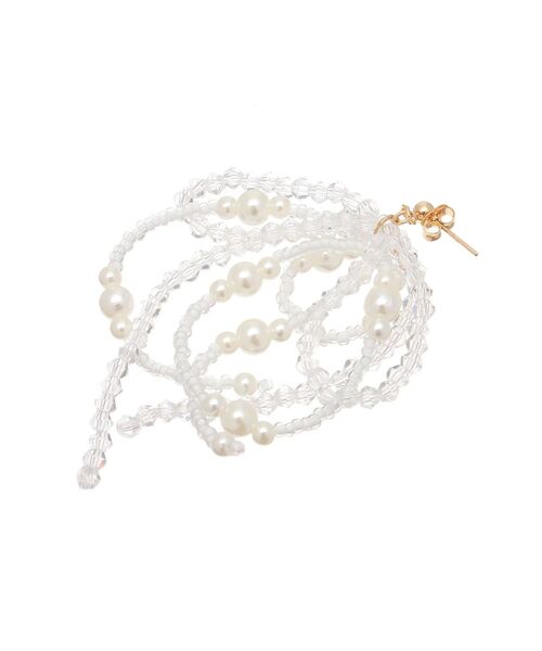 RESEXXY(リゼクシー)の「ボリュームクリアビーズピアス(ピアス(両耳用)・レディース・クリア・FREE)」の8枚目の写真