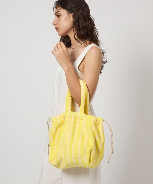 セール】＜BONGUSTA＞巾着 ハンドル付き バッグ（トートバッグ